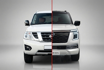 Nissan Armada 2016-2024 Armada Y63 2025 Facelift Conversion Kit photo 1