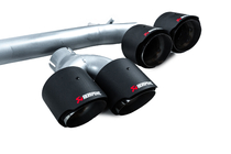 BMW 5 Series F10/F11 2010–2016 M5 Style Exhaust Tips (Carbon, 2 pcs) photo 1