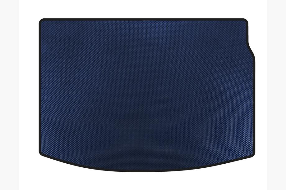 Renault Megane III 2009-2016 EVA Trunk Mat (HB, Blue) Image