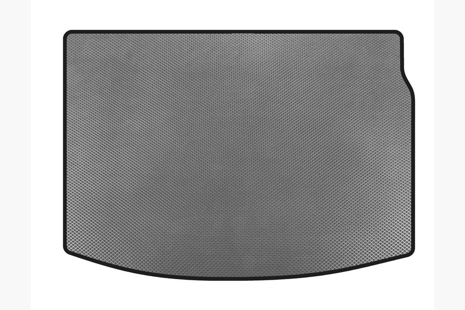 Renault Megane III 2009-2016 EVA Trunk Mat (HB, Gray) Photo 1