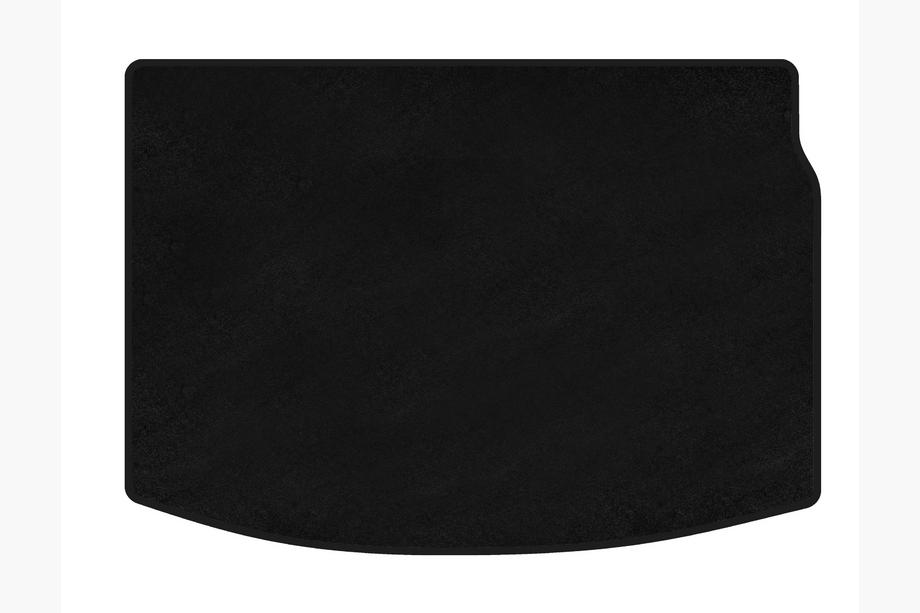 Renault Megane III 2009-2016 Trunk Mat Textile Classic (HB, Black) Image