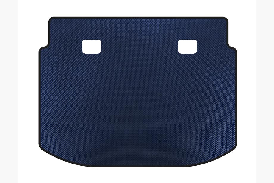 Ford C-Max/Grand C-Max 2010-2019 EVA Trunk Mat (2010-2015, Hybrid, Blue) Image