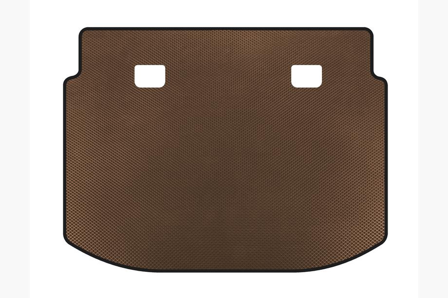Ford C-Max/Grand C-Max 2010-2019 EVA Trunk Mat (2010-2015, Hybrid, Brown) Image