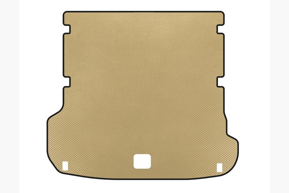 Audi Q7 2015–2026 EVA Trunk Mat (7-Seater, Beige) Image