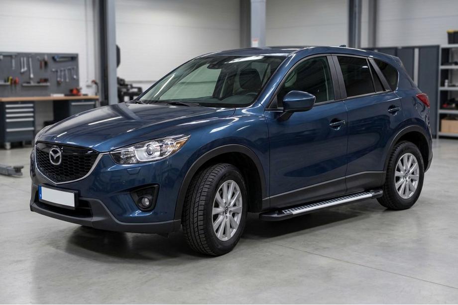 Mazda CX-5 2012-2017 Side Steps Line (2 pcs, Aluminum) Image