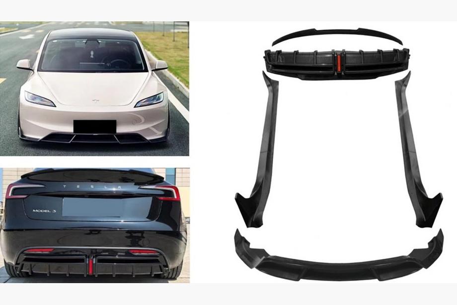 Tesla Model 3 2017- Body Kit Set V1 (2024+) Image