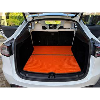 EVA Trunk Mat V2 (2020-2024, Orange) Tesla Model Y 2020-