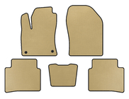 Toyota Prius 2015-2022 EVA Floor Mats (LB, Beige) photo 1