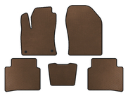 Toyota Prius 2015-2022 EVA Floor Mats (LB, Brown) photo 1