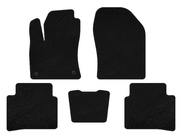 Toyota Prius 2015-2022 Deluxe Textile Floor Mats (LB, Black) photo 1