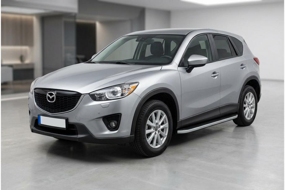 Mazda CX-5 2012-2017 Side Steps Tayga Grey (2 pcs, Aluminum) Image