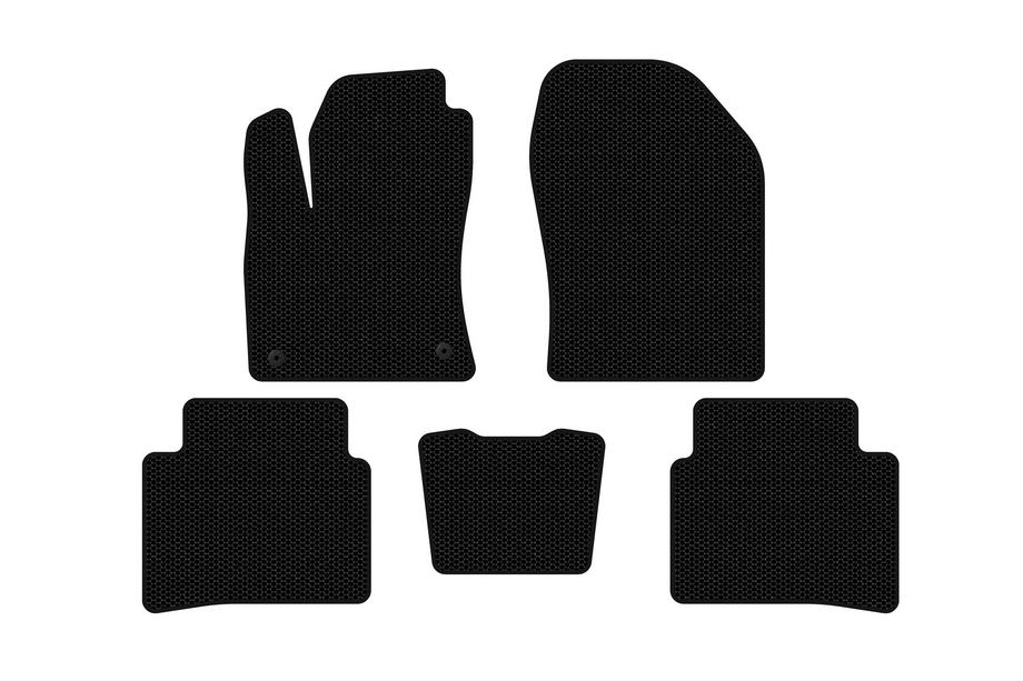 Toyota Prius 2015-2022 Rubber floor mats Carsuit (LB, black) Photo 1