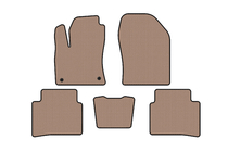Toyota Prius 2015-2022 Rubber Floor Mats Carsuit (LB, Beige) photo 1