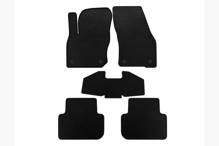 Volkswagen Tiguan 2023- EVA Floor Mats (Black) Image