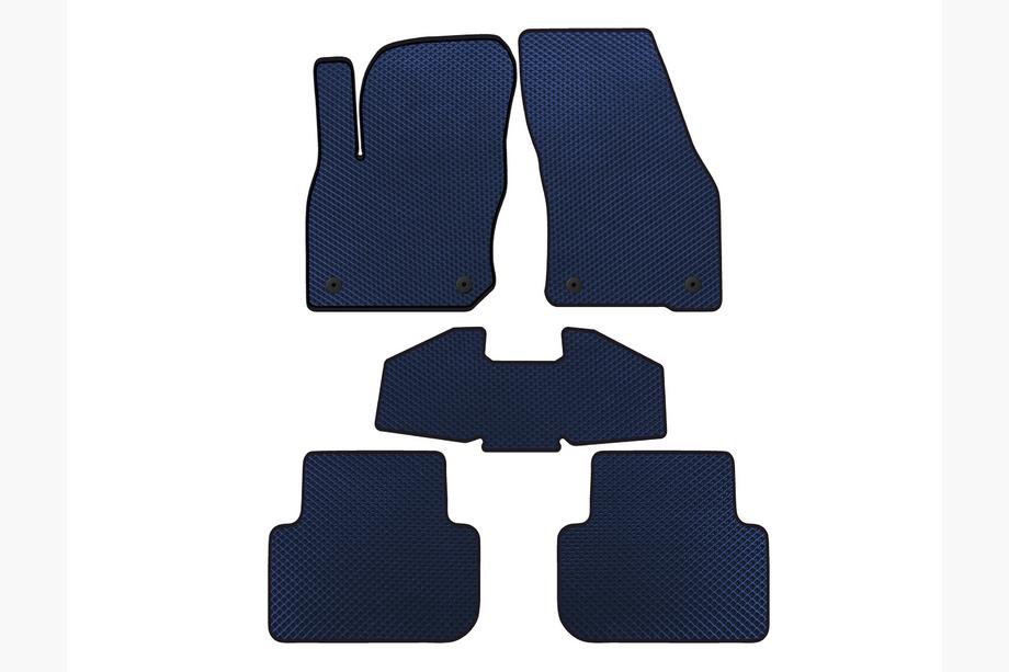 Volkswagen Tiguan 2023- EVA Floor Mats (Blue) Image