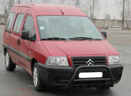 Fiat Scudo 1996-2007 Bull Bar WT003 Black Stainless Steel photo 1