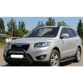 Bull Bar WT003 Black (Stainless Steel) Hyundai Santa Fe 2 2006-2012 photo 4