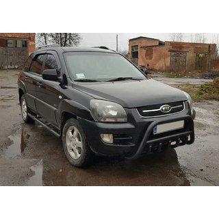 Bull Bar WT003 Black (Stainless Steel) Kia Sportage 2004-2010 photo 3
