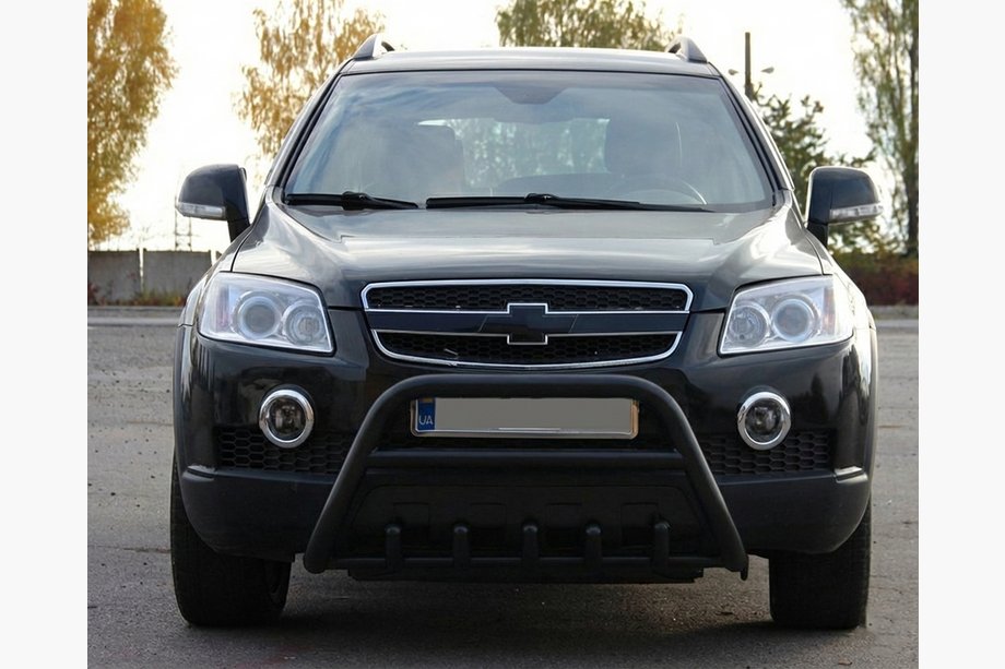 Chevrolet Captiva 2006-2019 Front Bar WT003 Black (Stainless Steel) Image