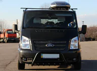 Ford Transit 2000–2014 Bull Bar WT003 Black (2006-2014, Stainless Steel) photo 3