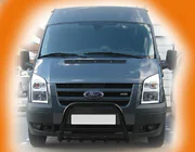 Ford Transit 2000–2014 Bull Bar WT003 Black (2006-2014, Stainless Steel) photo 6