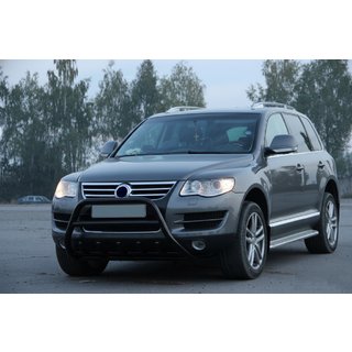 Bull Bar WT003 Black Special (Stainless Steel) Volkswagen Touareg 2002–2010 photo 4