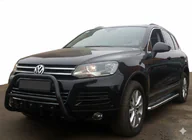 Volkswagen Touareg 2010-2018 Bull Bar WT003 Black Stainless Steel photo 3