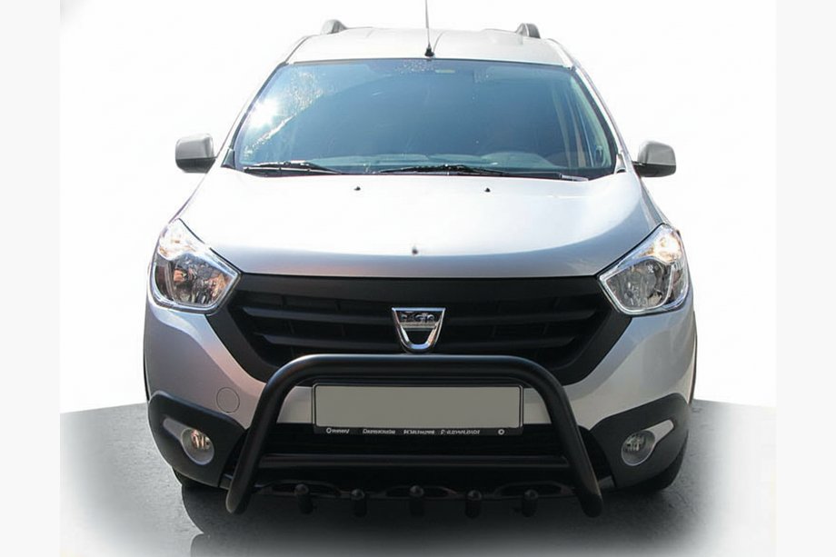 Dacia Dokker 2013-2022 Bull Bar WT003 Black (Stainless Steel) Image