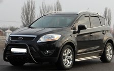 Ford Kuga 2008-2013 Bull Bar WT003 Black (Stainless Steel) photo 1