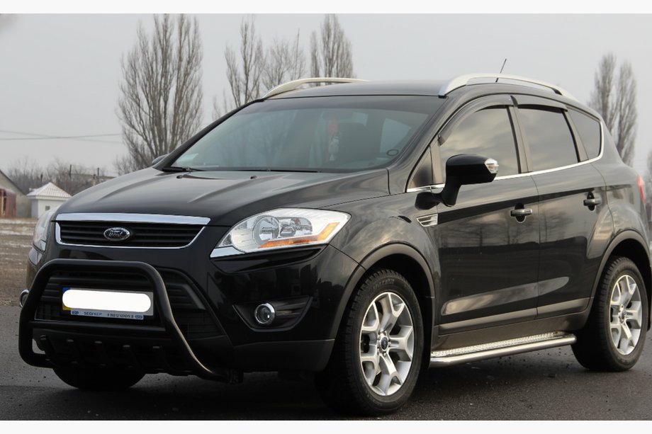 Ford Kuga 2008-2013 Bull Bar WT003 Black (Stainless Steel) Image