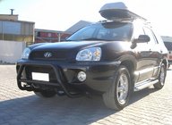 Hyundai Santa Fe 1 2000-2006 Bull Bar WT003 Black (Stainless Steel) photo 1