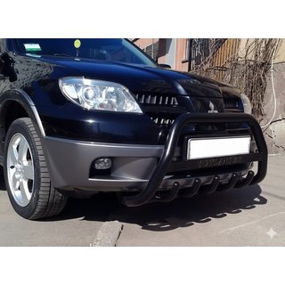 Bull Bar WT004 Black (Stainless Steel) Mitsubishi Outlander 2001-2006 photo 3