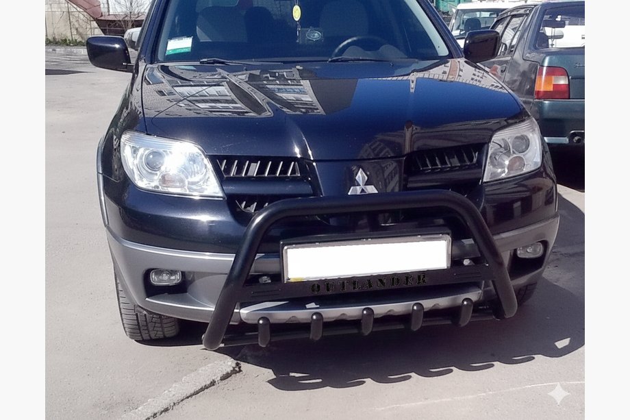 Mitsubishi Outlander 2001-2006 Bull Bar WT004 Black (Stainless Steel) Image