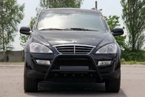SsangYong Kyron 2005-2014 Bull Bar WT003 Black Stainless Steel photo 2