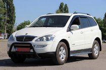 SsangYong Kyron 2005-2014 Bull Bar WT003 Black Stainless Steel photo 5