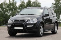 SsangYong Kyron 2005-2014 Bull Bar WT003 Black Stainless Steel photo 1