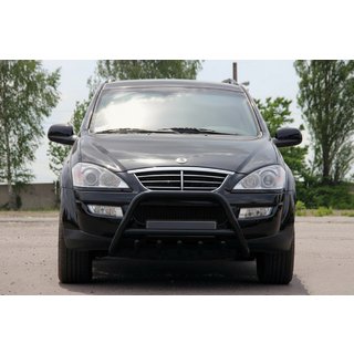 Bull Bar WT003 Black Stainless Steel photo 2