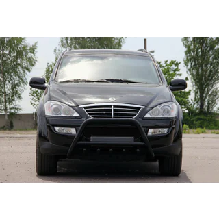Bull Bar WT003 Black Stainless Steel SsangYong Kyron 2005-2014 photo 2