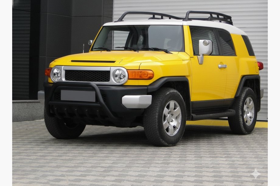 Toyota FJ Cruiser 2006-2022 Bull Bar WT003 Black Stainless Steel Photo 3