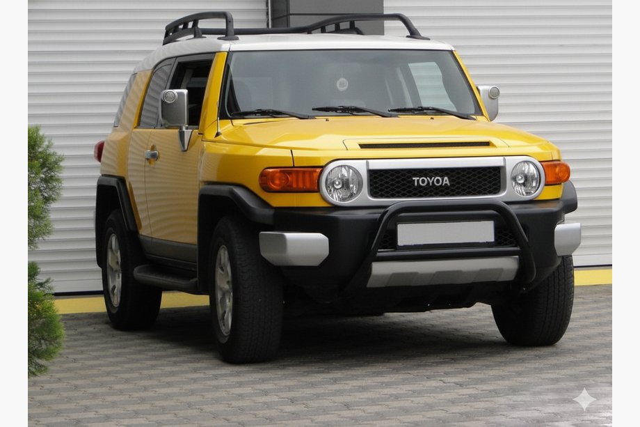 Toyota FJ Cruiser 2006-2022 Bull Bar WT003 Black Stainless Steel Photo 4