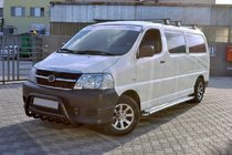 Toyota HiAce Bull Bar WT003 Black Stainless Steel photo 3