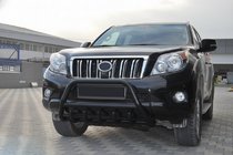 Toyota Land Cruiser Prado 150 2009-2023 Bull Bar WT003 Black Stainless Steel photo 5
