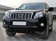 Toyota Land Cruiser Prado 150 2009-2023 Bull Bar WT003 Black Stainless Steel photo 1