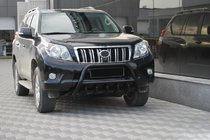 Toyota Land Cruiser Prado 150 2009-2023 Bull Bar WT003 Black Stainless Steel photo 4