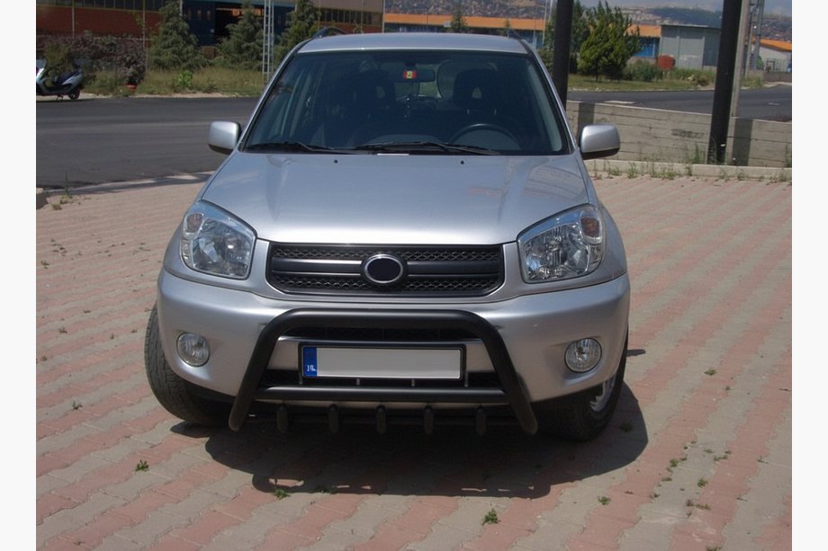 Toyota Rav 4 2001-2005 Bull Bar WT003 Black Stainless Steel Image