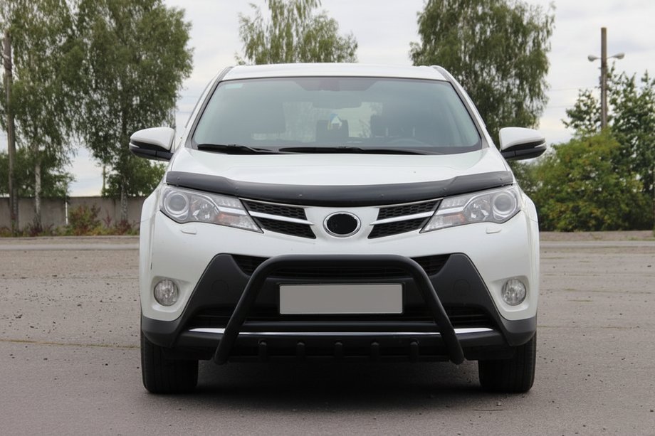 Toyota Rav 4 2013-2018 Bull Bar WT003 Black Stainless Steel Image