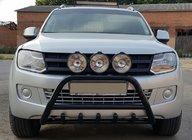 Volkswagen Amarok 2010-2022 Bull Bar WT003 Black Stainless Steel photo 5