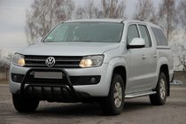 Volkswagen Amarok 2010-2022 Bull Bar WT003 Black Stainless Steel photo 9