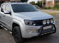 Volkswagen Amarok 2010-2022 Bull Bar WT003 Black Stainless Steel photo 4