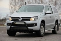 Volkswagen Amarok 2010-2022 Bull Bar WT003 Black Stainless Steel photo 3
